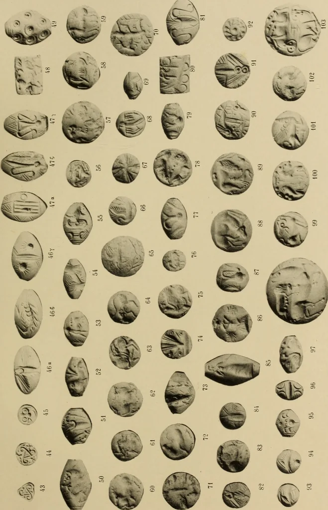An illustration from Archaiologik ephmeris : ekdidomen hypo ts en Athnais Archaiologiks Hetairias, 1862, leaf 146