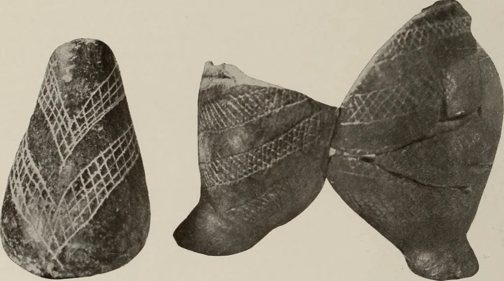 An illustration from Archaiologik ephmeris : ekdidomen hypo ts en Athnais Archaiologiks Hetairias, 1862, leaf 195