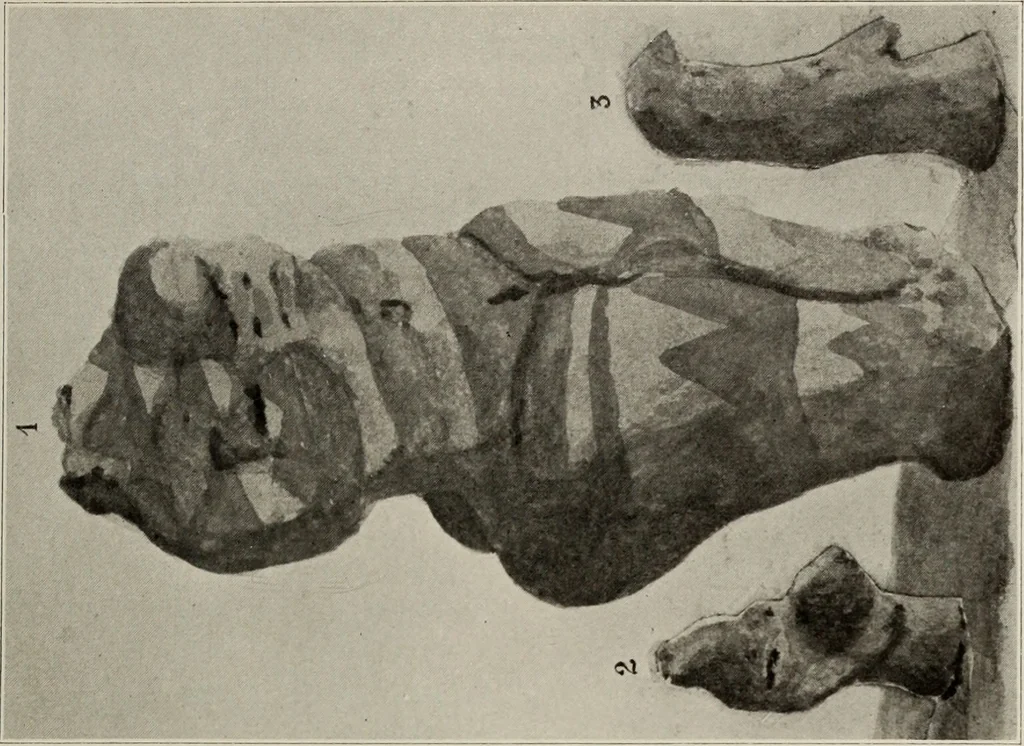 An illustration from Archaiologik ephmeris : ekdidomen hypo ts en Athnais Archaiologiks Hetairias, 1862, leaf 202