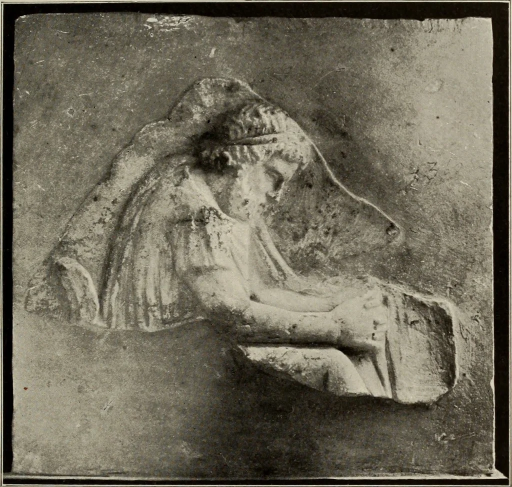 An illustration from Archaiologik ephmeris : ekdidomen hypo ts en Athnais Archaiologiks Hetairias, 1862, leaf 222
