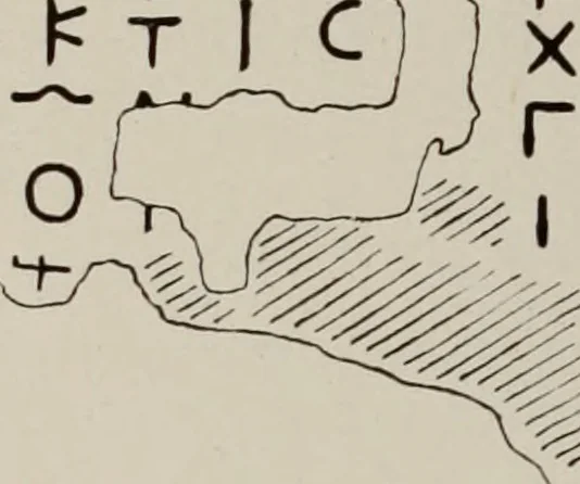 An illustration from Archaiologik ephmeris : ekdidomen hypo ts en Athnais Archaiologiks Hetairias, 1862, leaf 23