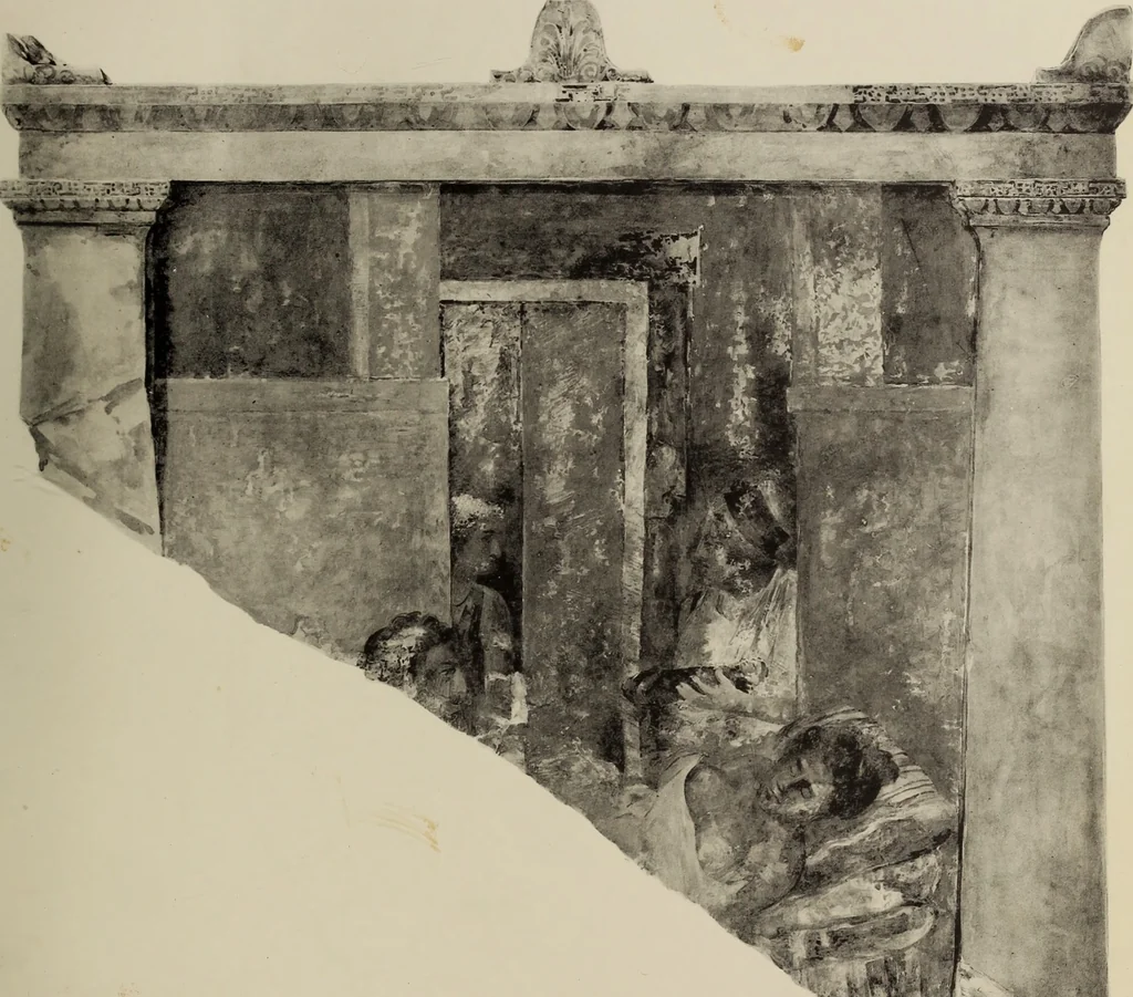 An illustration from Archaiologik ephmeris : ekdidomen hypo ts en Athnais Archaiologiks Hetairias, 1862, leaf 242
