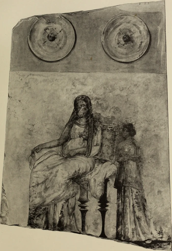 An illustration from Archaiologik ephmeris : ekdidomen hypo ts en Athnais Archaiologiks Hetairias, 1862, leaf 244