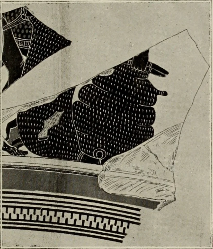 An illustration from Archaiologik ephmeris : ekdidomen hypo ts en Athnais Archaiologiks Hetairias, 1862, leaf 306