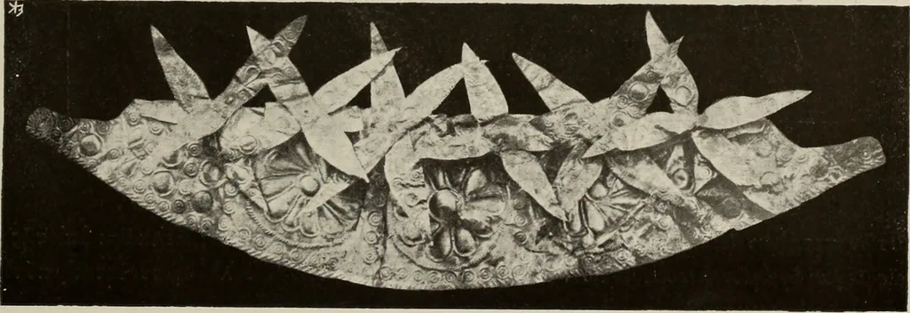 An illustration from Archaiologik ephmeris : ekdidomen hypo ts en Athnais Archaiologiks Hetairias, 1862, leaf 32