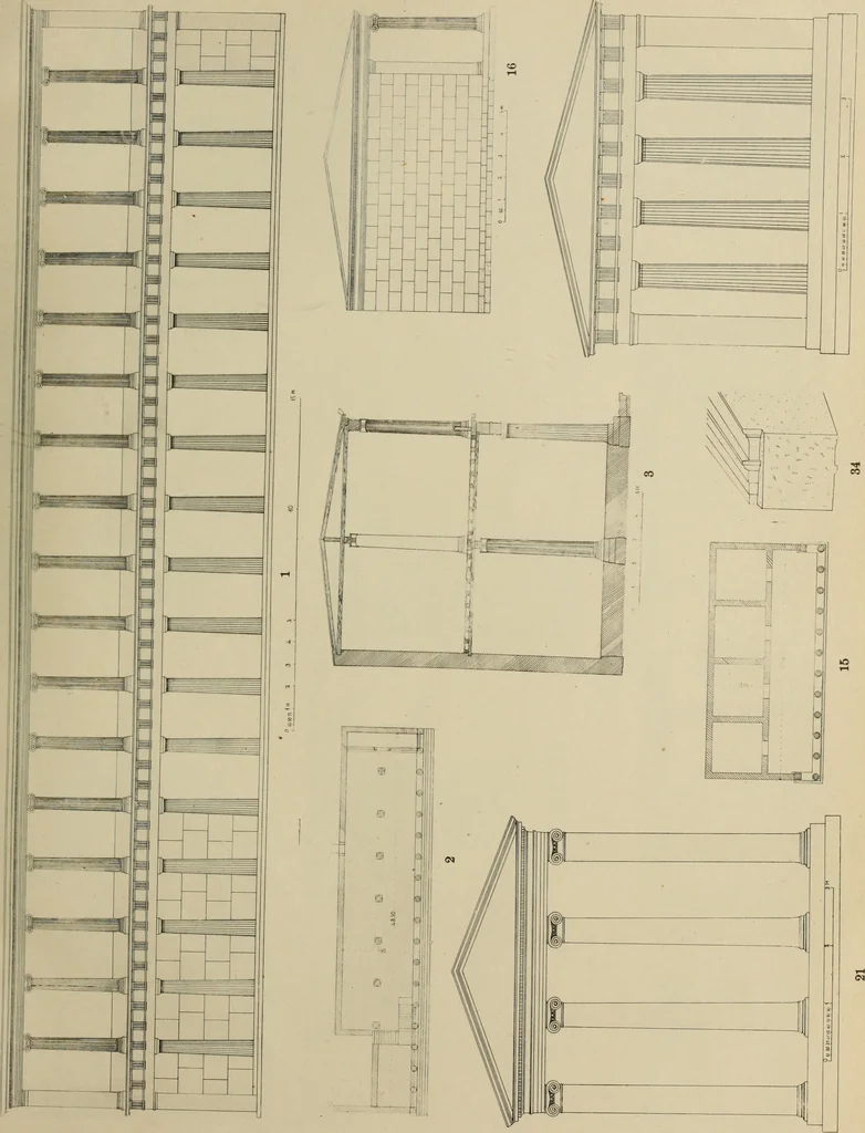 An illustration from Archaiologik ephmeris : ekdidomen hypo ts en Athnais Archaiologiks Hetairias, 1862, leaf 342