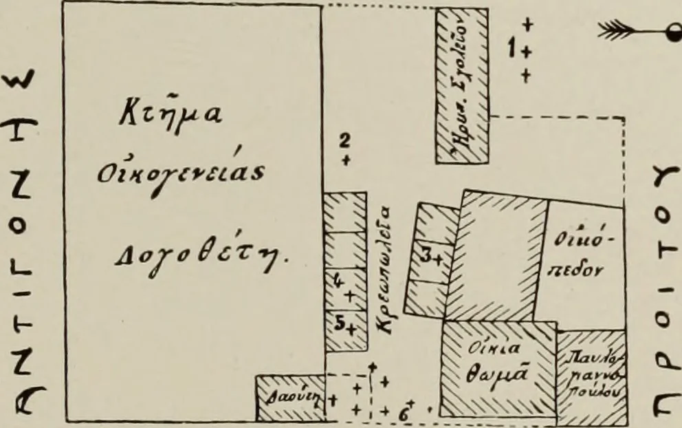 An illustration from Archaiologik ephmeris : ekdidomen hypo ts en Athnais Archaiologiks Hetairias, 1862, leaf 426