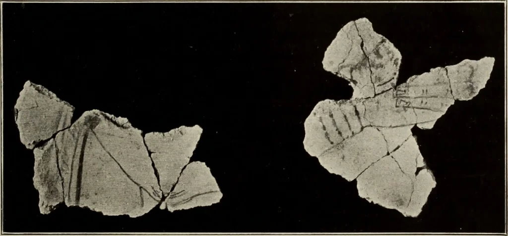 An illustration from Archaiologik ephmeris : ekdidomen hypo ts en Athnais Archaiologiks Hetairias, 1862, leaf 444