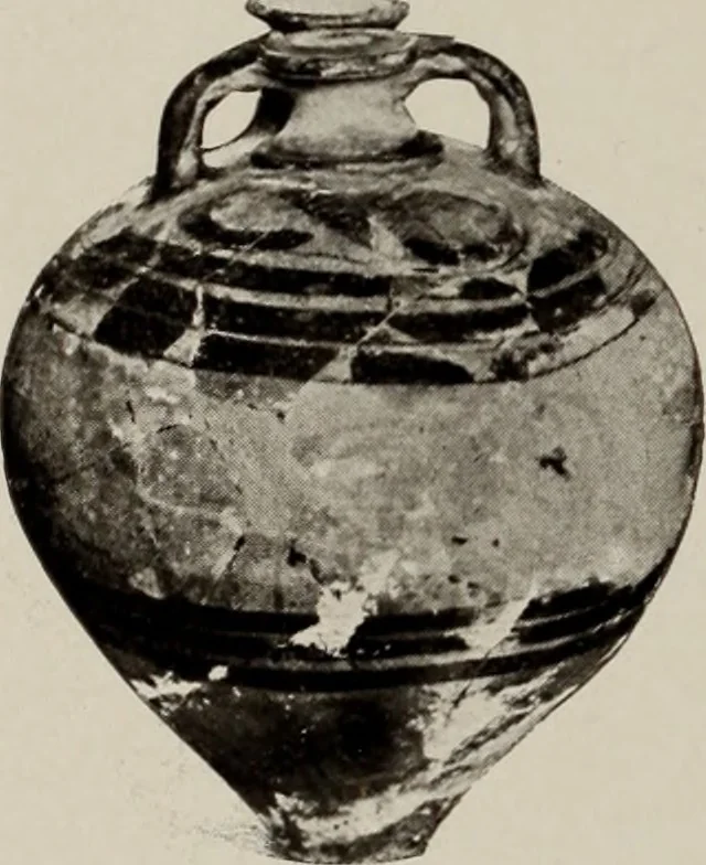 An illustration from Archaiologik ephmeris : ekdidomen hypo ts en Athnais Archaiologiks Hetairias, 1862, leaf 447