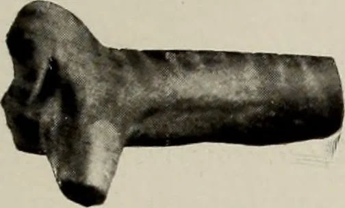 An illustration from Archaiologik ephmeris : ekdidomen hypo ts en Athnais Archaiologiks Hetairias, 1862, leaf 448