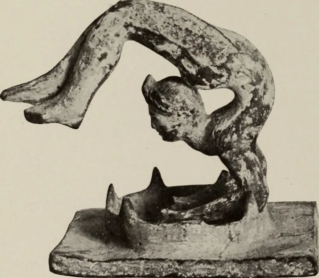 An illustration from Archaiologik ephmeris : ekdidomen hypo ts en Athnais Archaiologiks Hetairias, 1862, leaf 45