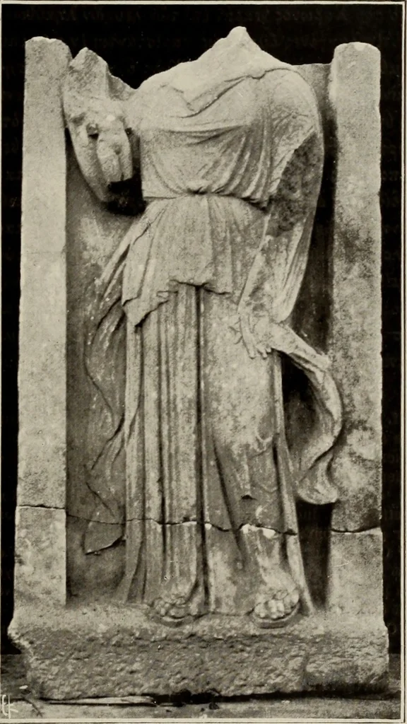 An illustration from Archaiologik ephmeris : ekdidomen hypo ts en Athnais Archaiologiks Hetairias, 1862, leaf 462