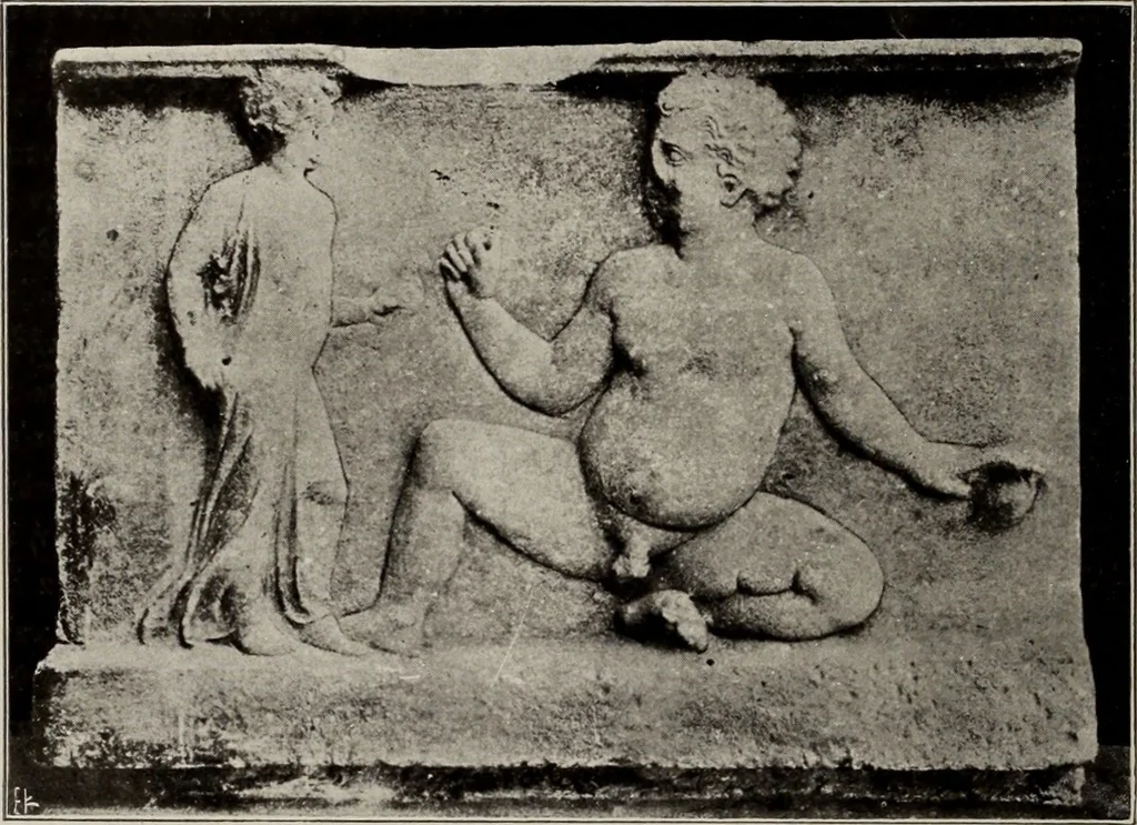 An illustration from Archaiologik ephmeris : ekdidomen hypo ts en Athnais Archaiologiks Hetairias, 1862, leaf 477