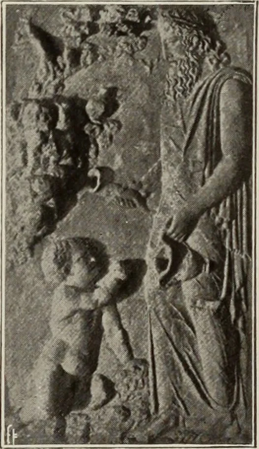 An illustration from Archaiologik ephmeris : ekdidomen hypo ts en Athnais Archaiologiks Hetairias, 1862, leaf 478