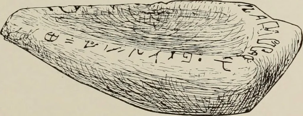 An illustration from Archaiologik ephmeris : ekdidomen hypo ts en Athnais Archaiologiks Hetairias, 1862, leaf 488