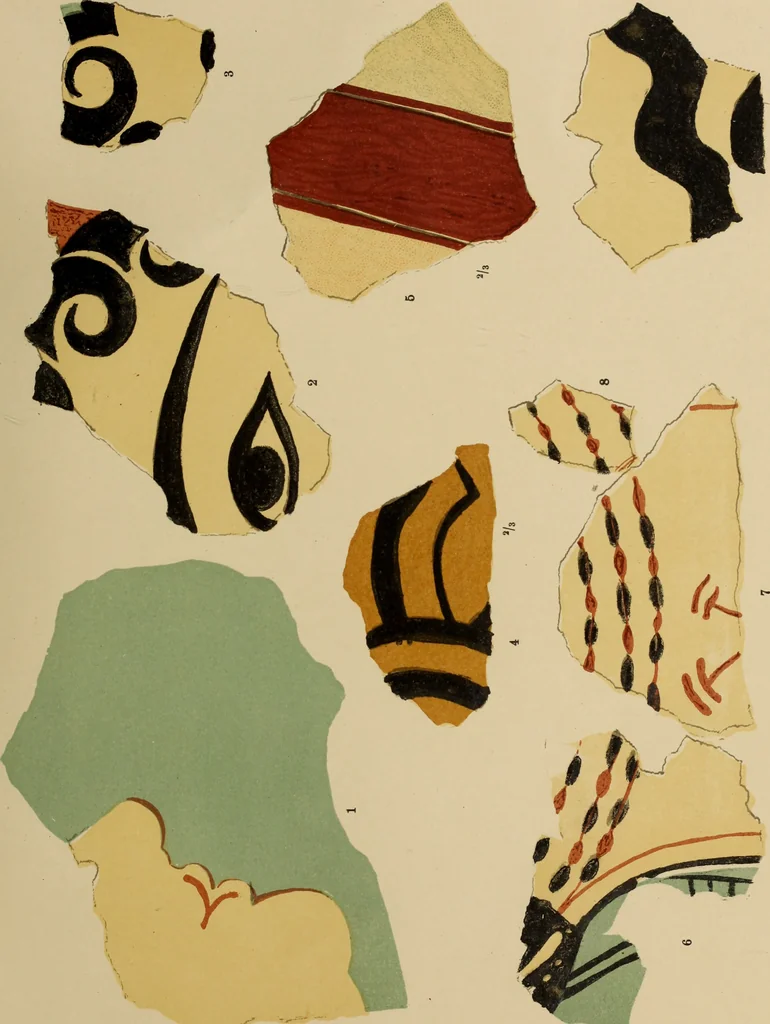 An illustration from Archaiologik ephmeris : ekdidomen hypo ts en Athnais Archaiologiks Hetairias, 1862, leaf 496