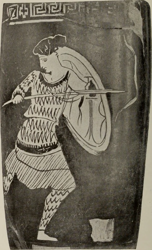 An illustration from Archaiologik ephmeris : ekdidomen hypo ts en Athnais Archaiologiks Hetairias, 1862, leaf 75