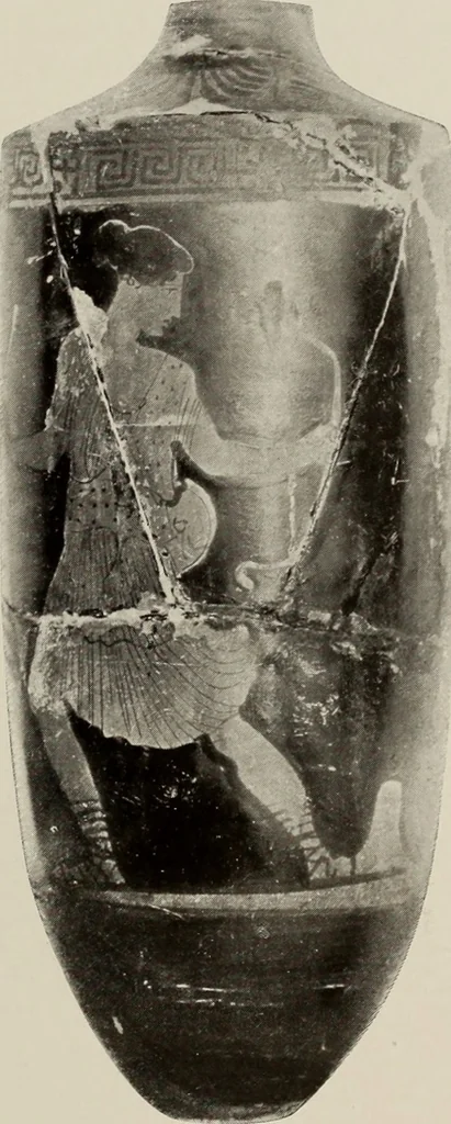 An illustration from Archaiologik ephmeris : ekdidomen hypo ts en Athnais Archaiologiks Hetairias, 1862, leaf 76