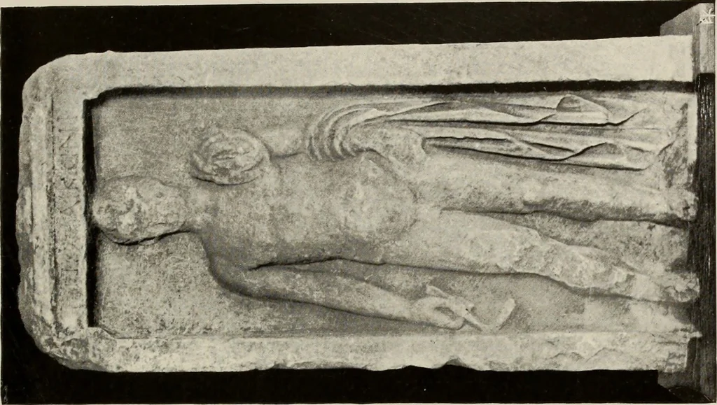 An illustration from Archaiologik ephmeris : ekdidomen hypo ts en Athnais Archaiologiks Hetairias, 1862, leaf 82