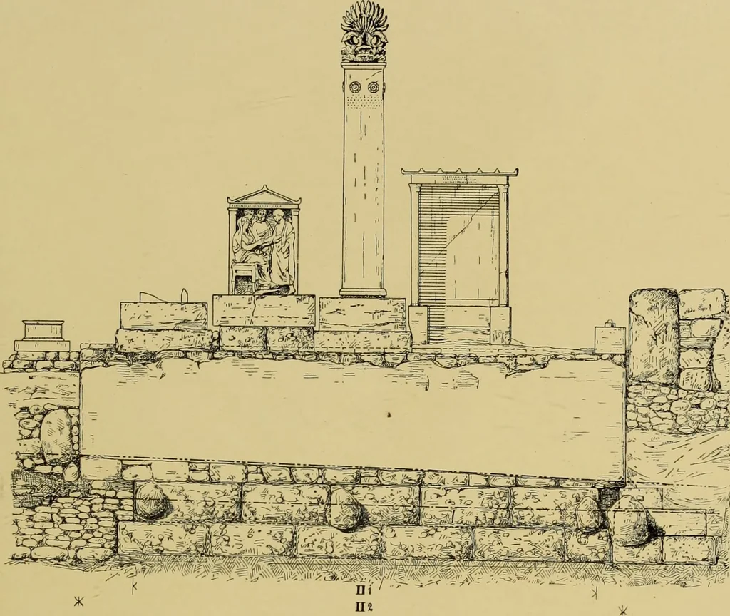An illustration from Archaiologik ephmeris : ekdidomen hypo ts en Athnais Archaiologiks Hetairias, 1862, leaf 102