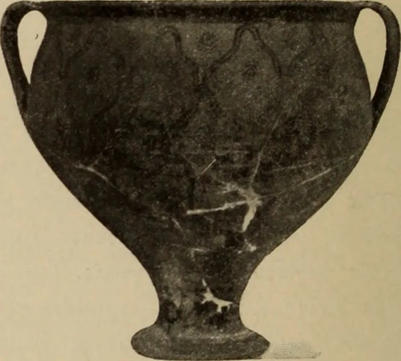 An illustration from Archaiologik ephmeris : ekdidomen hypo ts en Athnais Archaiologiks Hetairias, 1862, leaf 113