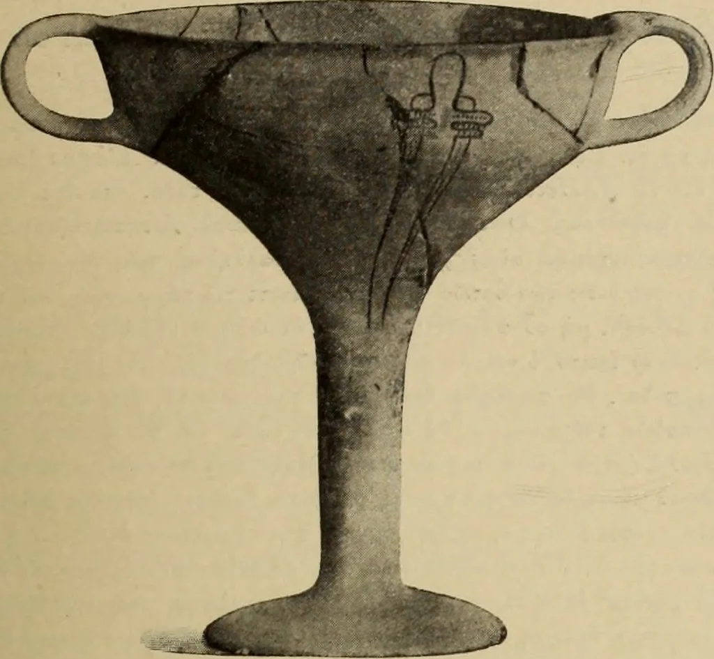 An illustration from Archaiologik ephmeris : ekdidomen hypo ts en Athnais Archaiologiks Hetairias, 1862, leaf 114