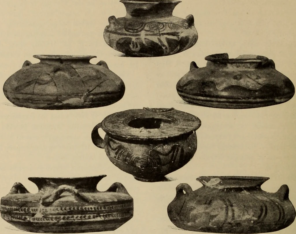An illustration from Archaiologik ephmeris : ekdidomen hypo ts en Athnais Archaiologiks Hetairias, 1862, leaf 129