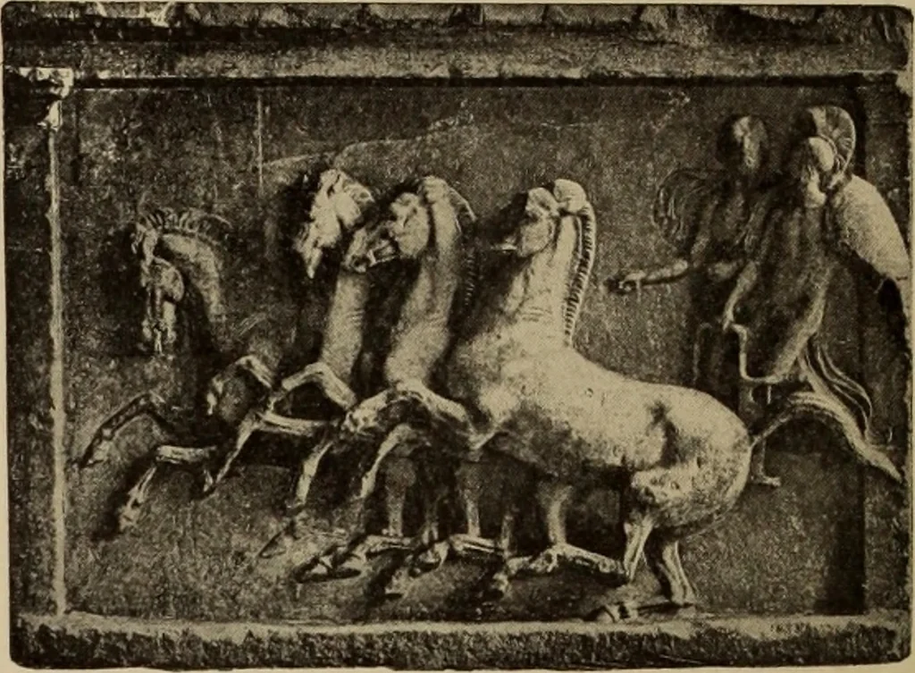 An illustration from Archaiologik ephmeris : ekdidomen hypo ts en Athnais Archaiologiks Hetairias, 1862, leaf 143