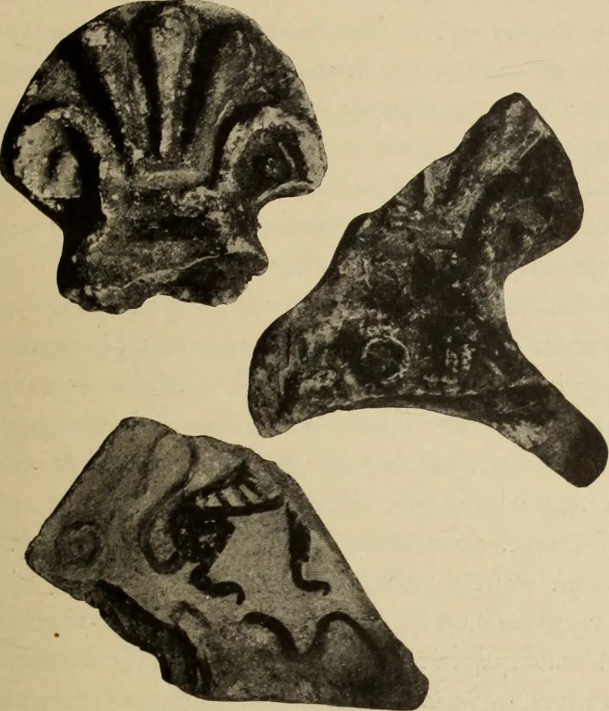 An illustration from Archaiologik ephmeris : ekdidomen hypo ts en Athnais Archaiologiks Hetairias, 1862, leaf 154