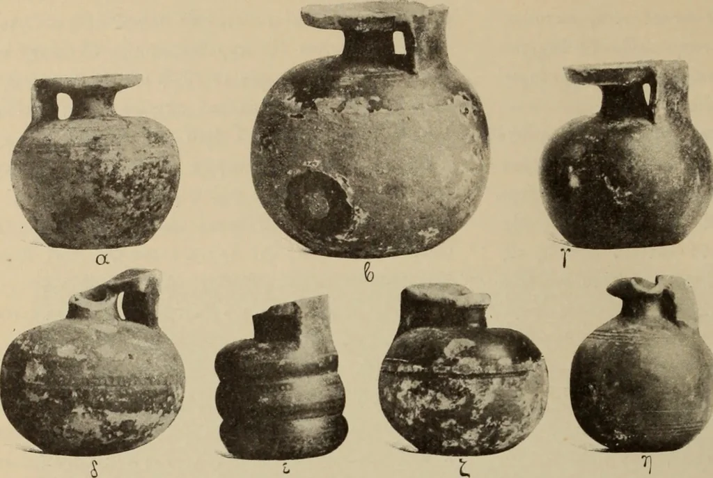 An illustration from Archaiologik ephmeris : ekdidomen hypo ts en Athnais Archaiologiks Hetairias, 1862, leaf 159