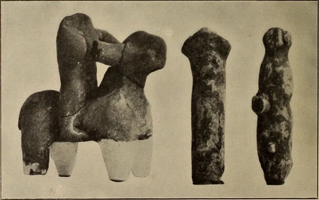 An illustration from Archaiologik ephmeris : ekdidomen hypo ts en Athnais Archaiologiks Hetairias, 1862, leaf 165