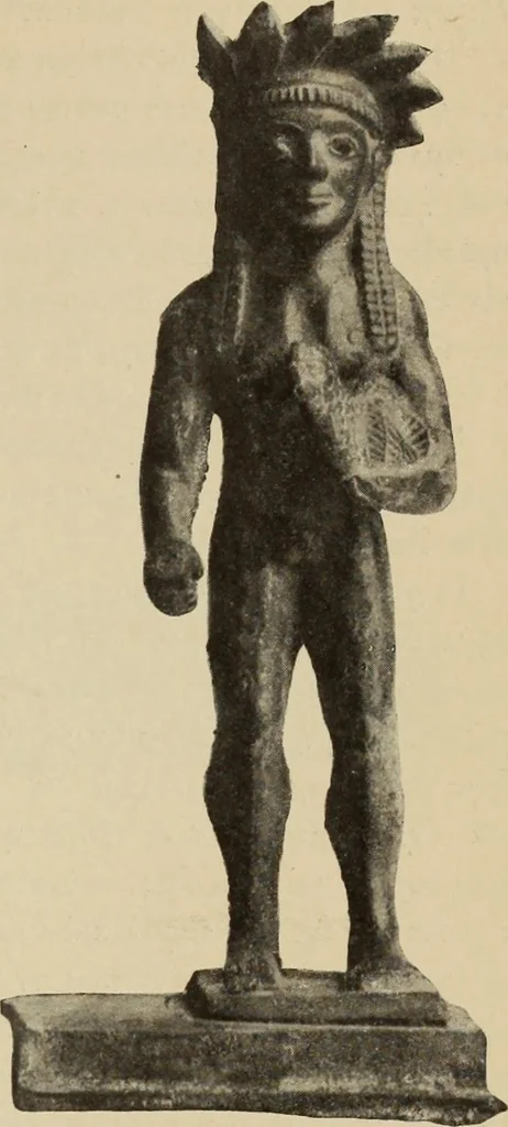 An illustration from Archaiologik ephmeris : ekdidomen hypo ts en Athnais Archaiologiks Hetairias, 1862, leaf 166