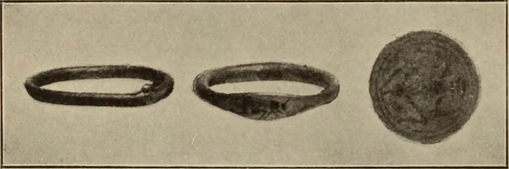 An illustration from Archaiologik ephmeris : ekdidomen hypo ts en Athnais Archaiologiks Hetairias, 1862, leaf 177