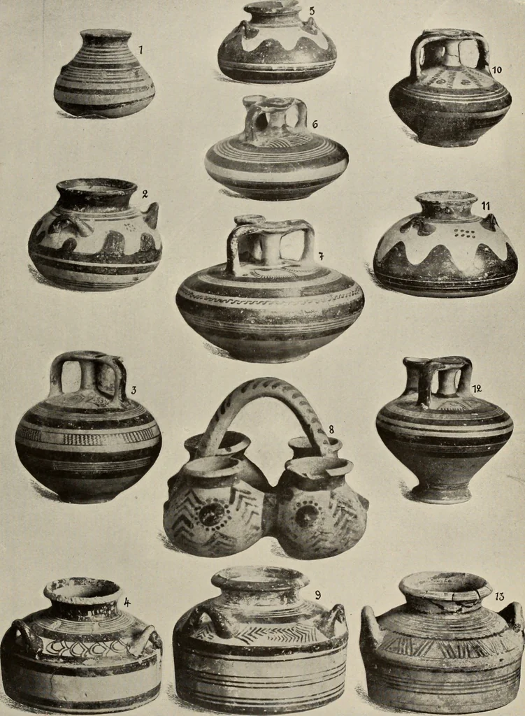 An illustration from Archaiologik ephmeris : ekdidomen hypo ts en Athnais Archaiologiks Hetairias, 1862, leaf 232