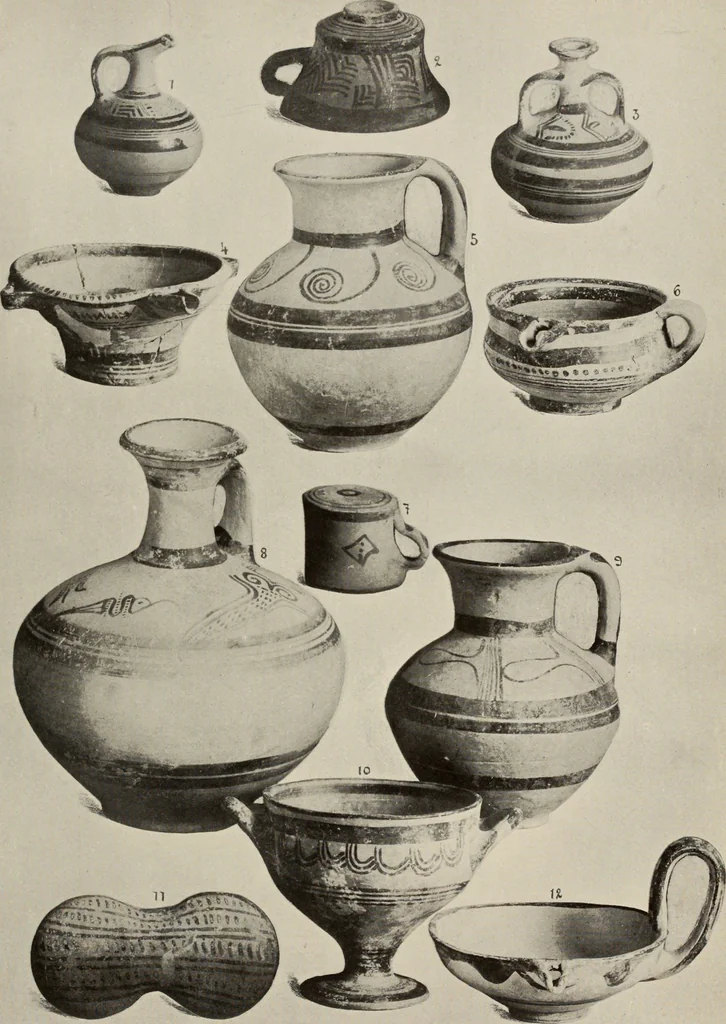 An illustration from Archaiologik ephmeris : ekdidomen hypo ts en Athnais Archaiologiks Hetairias, 1862, leaf 234