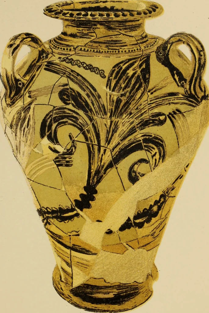 An illustration from Archaiologik ephmeris : ekdidomen hypo ts en Athnais Archaiologiks Hetairias, 1862, leaf 240