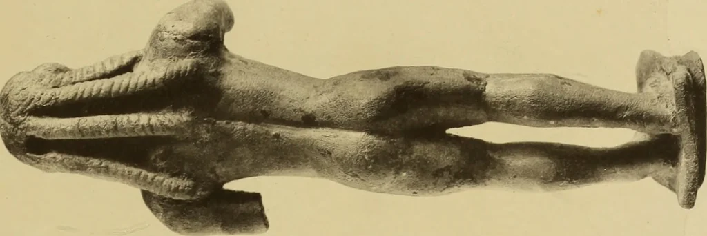 An illustration from Archaiologik ephmeris : ekdidomen hypo ts en Athnais Archaiologiks Hetairias, 1862, leaf 248