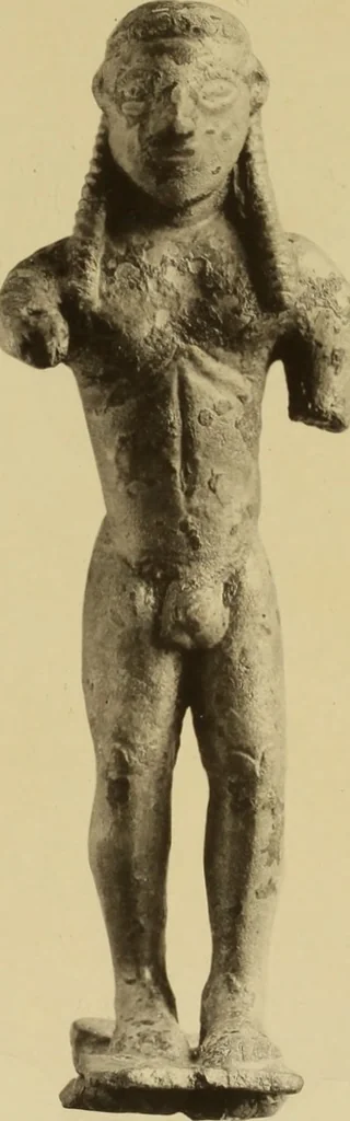 An illustration from Archaiologik ephmeris : ekdidomen hypo ts en Athnais Archaiologiks Hetairias, 1862, leaf 248