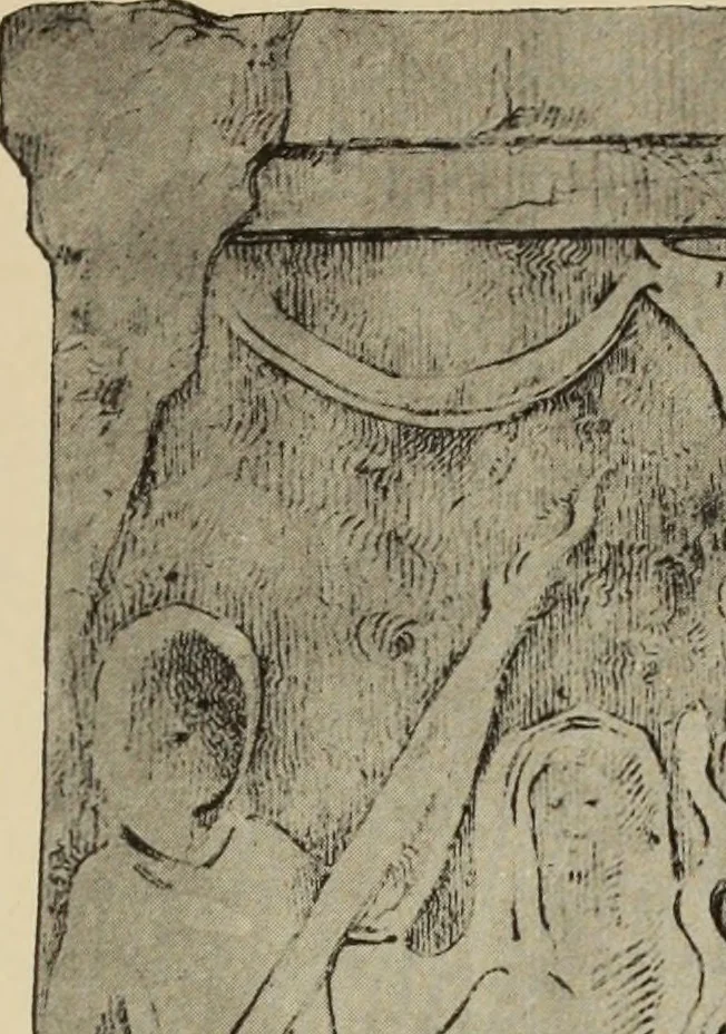 An illustration from Archaiologik ephmeris : ekdidomen hypo ts en Athnais Archaiologiks Hetairias, 1862, leaf 304