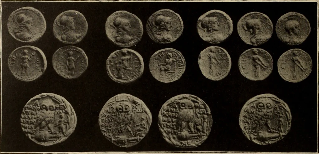 An illustration from Archaiologik ephmeris : ekdidomen hypo ts en Athnais Archaiologiks Hetairias, 1862, leaf 307
