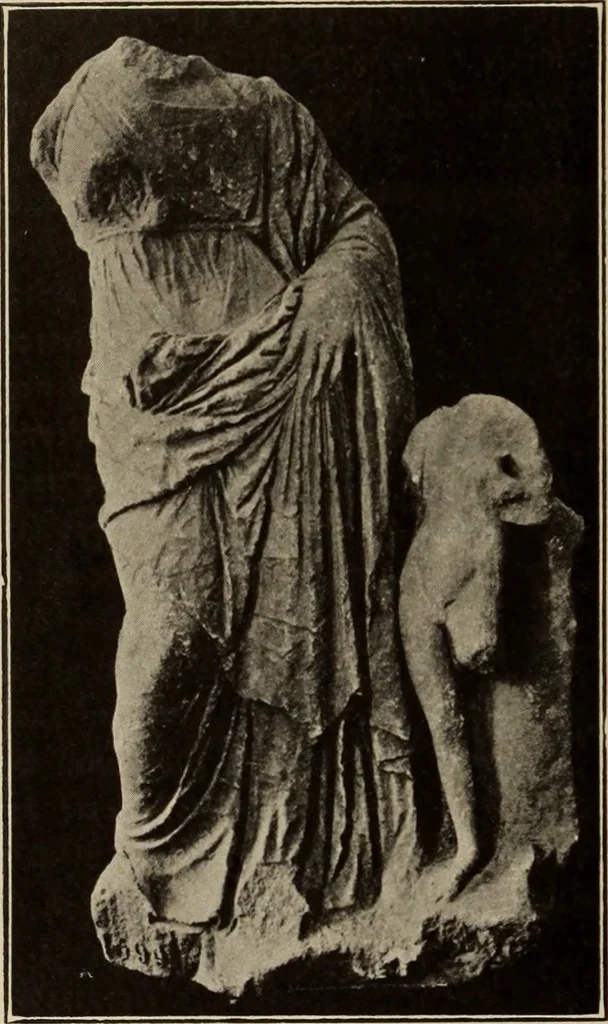 An illustration from Archaiologik ephmeris : ekdidomen hypo ts en Athnais Archaiologiks Hetairias, 1862, leaf 33