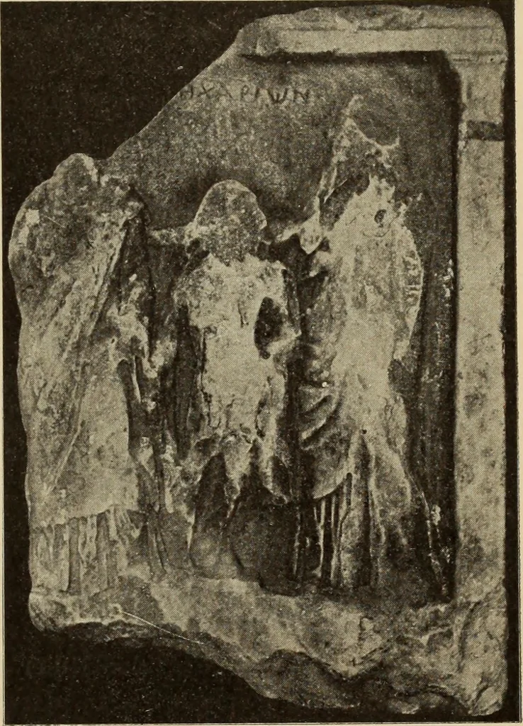 An illustration from Archaiologik ephmeris : ekdidomen hypo ts en Athnais Archaiologiks Hetairias, 1862, leaf 334