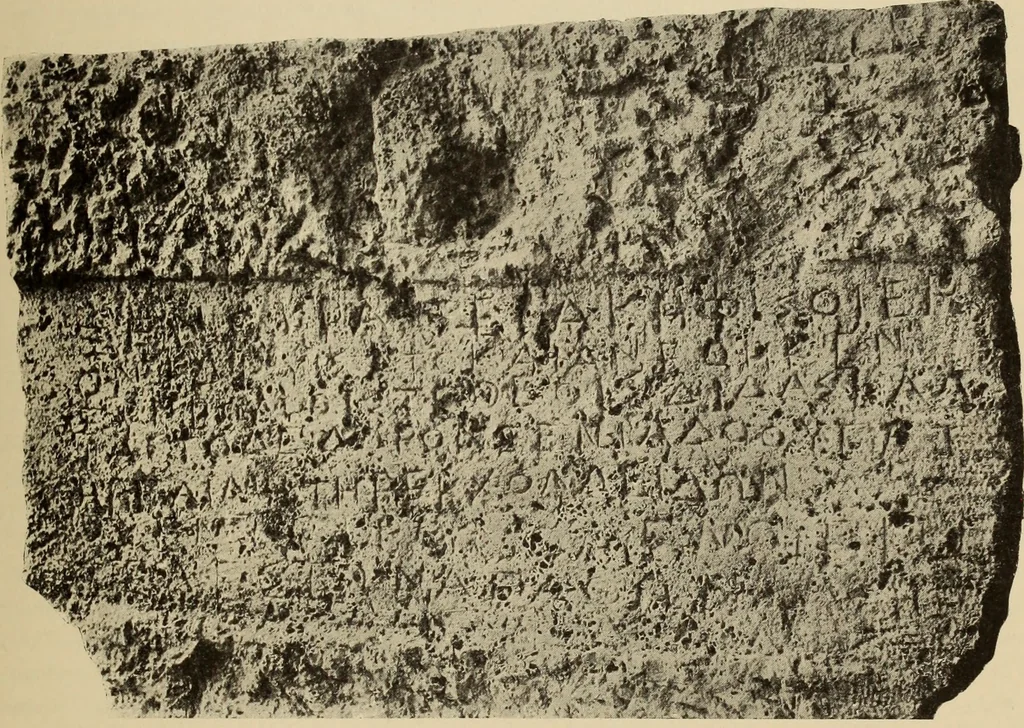 An illustration from Archaiologik ephmeris : ekdidomen hypo ts en Athnais Archaiologiks Hetairias, 1862, leaf 336