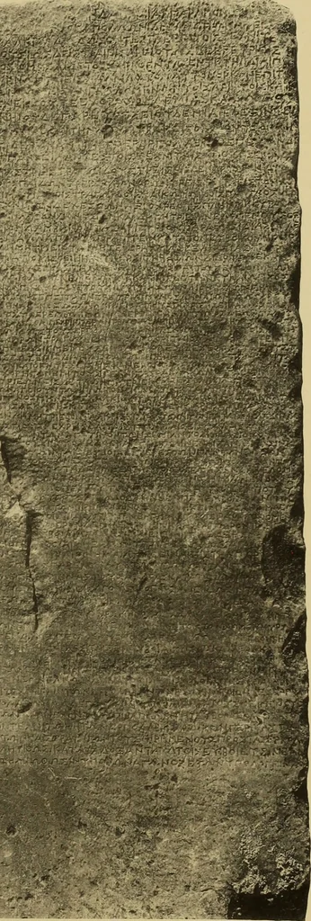 An illustration from Archaiologik ephmeris : ekdidomen hypo ts en Athnais Archaiologiks Hetairias, 1862, leaf 386