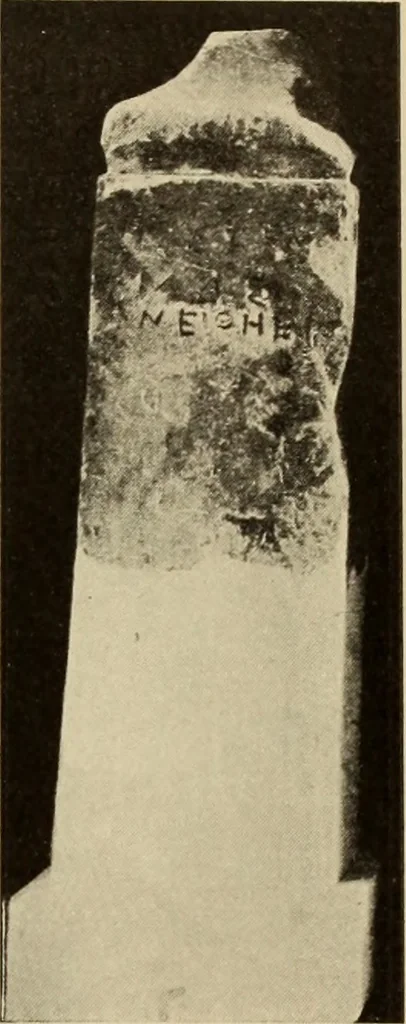 An illustration from Archaiologik ephmeris : ekdidomen hypo ts en Athnais Archaiologiks Hetairias, 1862, leaf 418