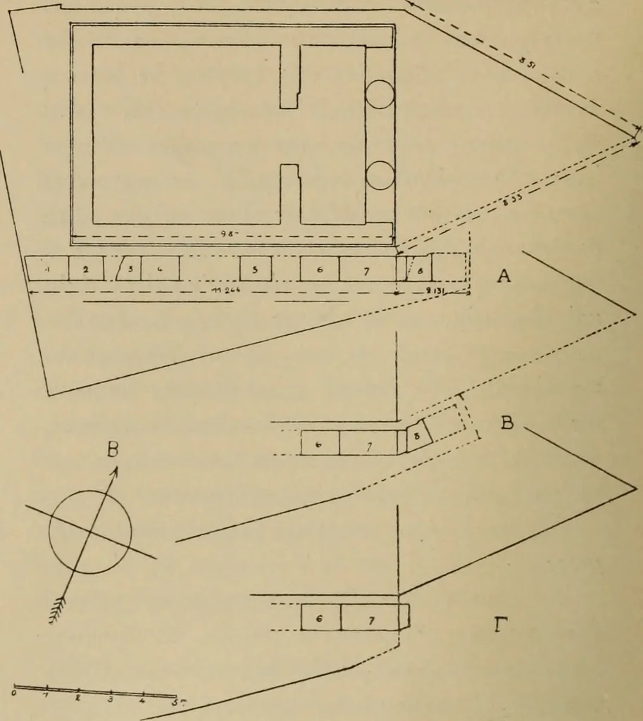 An illustration from Archaiologik ephmeris : ekdidomen hypo ts en Athnais Archaiologiks Hetairias, 1862, leaf 429