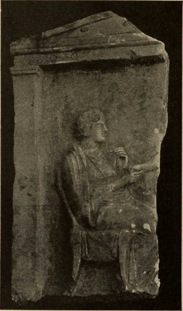 An illustration from Archaiologik ephmeris : ekdidomen hypo ts en Athnais Archaiologiks Hetairias, 1862, leaf 47