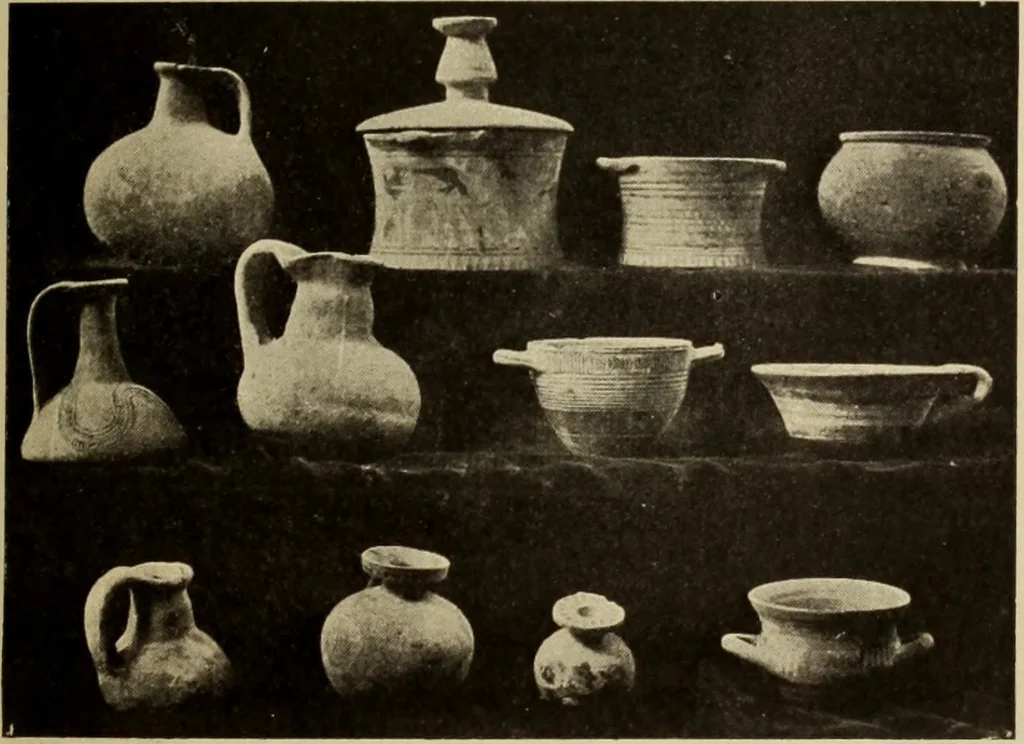 An illustration from Archaiologik ephmeris : ekdidomen hypo ts en Athnais Archaiologiks Hetairias, 1862, leaf 516