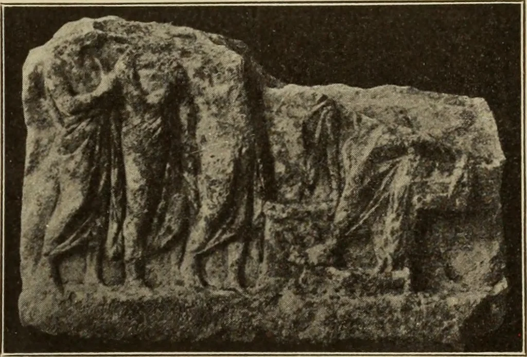 An illustration from Archaiologik ephmeris : ekdidomen hypo ts en Athnais Archaiologiks Hetairias, 1862, leaf 528