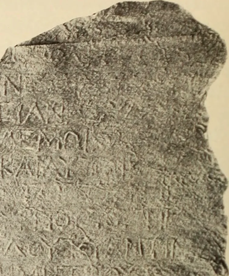 An illustration from Archaiologik ephmeris : ekdidomen hypo ts en Athnais Archaiologiks Hetairias, 1862, leaf 107